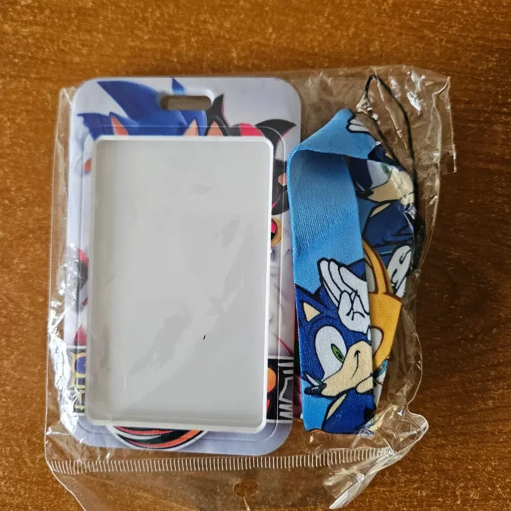 Sonic Adventure 2 Lanyard with Badge Holder & Sonic Charm